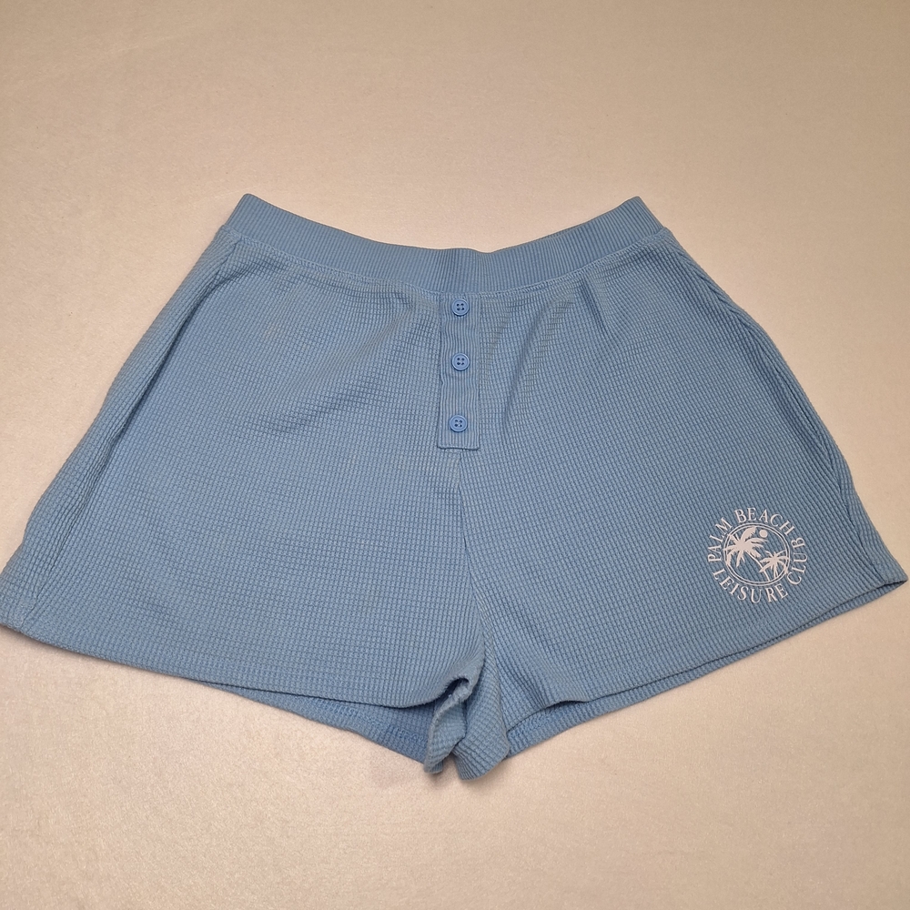 Forever 21 Light Blue High Waist Shorts